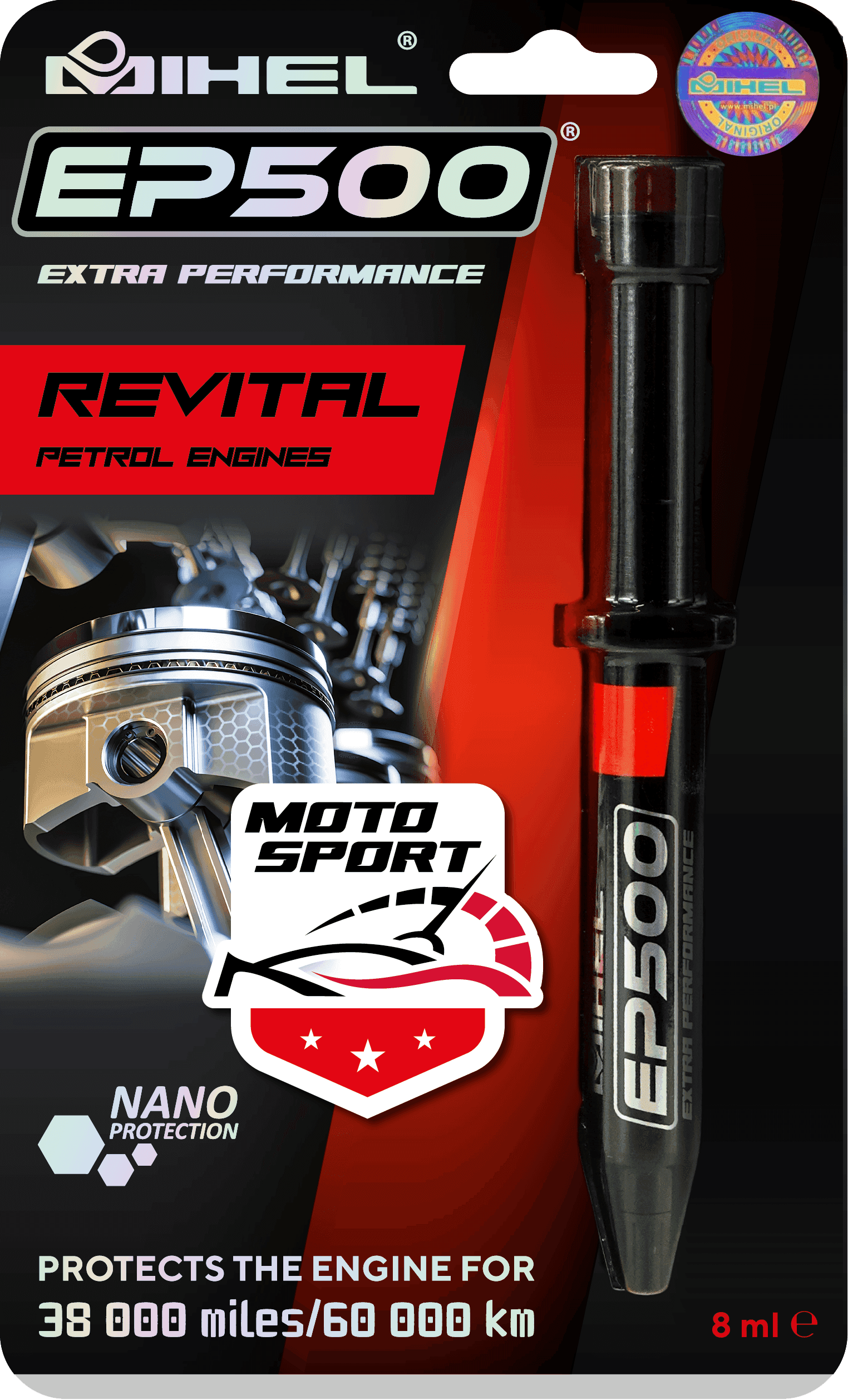 MIHEL EP500 MOTO SPORT - dodatek do oleju w wysilonym silniku diesla